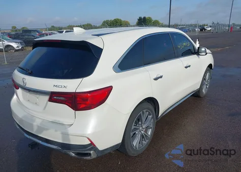 2017 Acura Mdx Technology Package z USA, uszkodzony, nr VIN 5FRYD3H58HB000882